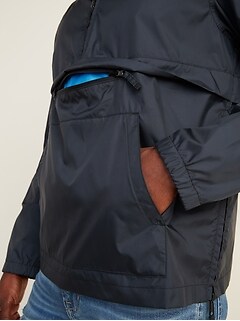 Water-Resistant Packable Half Zip Jacket | Old Navy