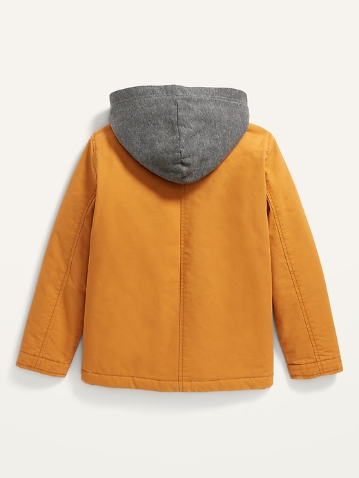 boys fleece coat
