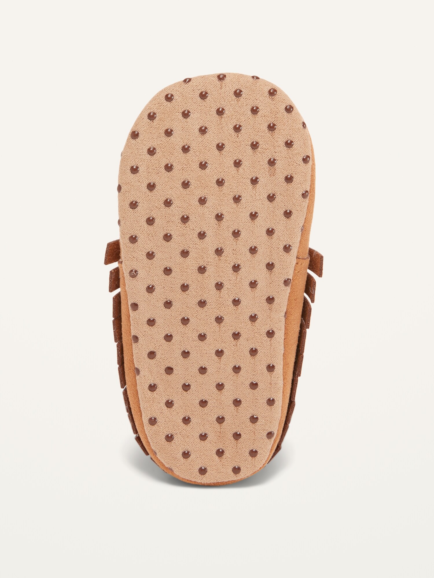 Unisex FauxSuede Moccasin Booties for Baby Old Navy