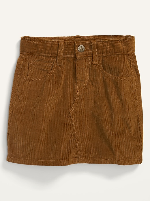 View large product image 1 of 2. Garment-Washed Corduroy Skirt for Toddler Girls