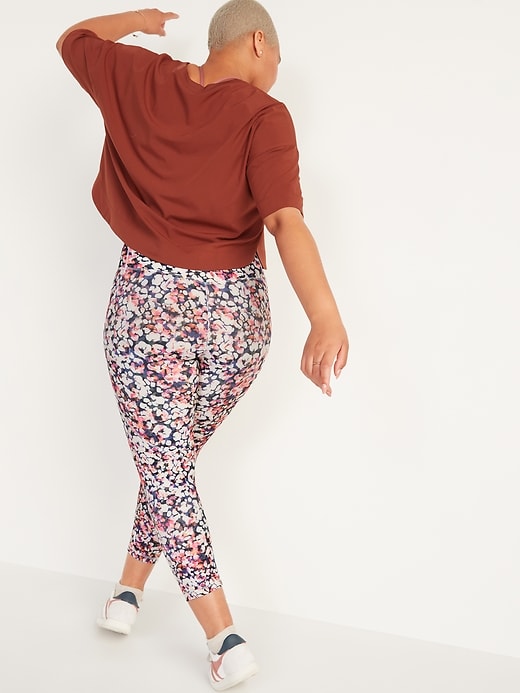 Image number 2 showing, High-Waisted PowerSoft Crop Leggings for Women