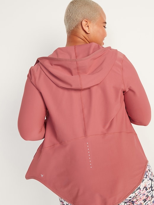 Image number 2 showing, PowerSoft Hooded Zip Run Jacket