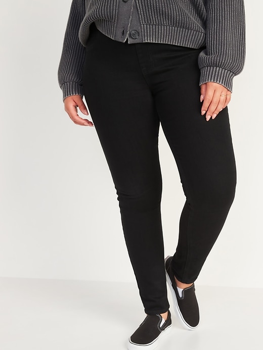 m&s ladies black jeggings