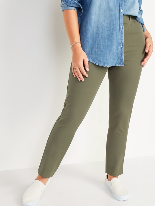 Old Navy High-Waisted Pixie Skinny Ankle Pants for Women. 1