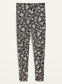 View large product image 4 of 4. High-Waisted Printed Ankle Leggings For Women