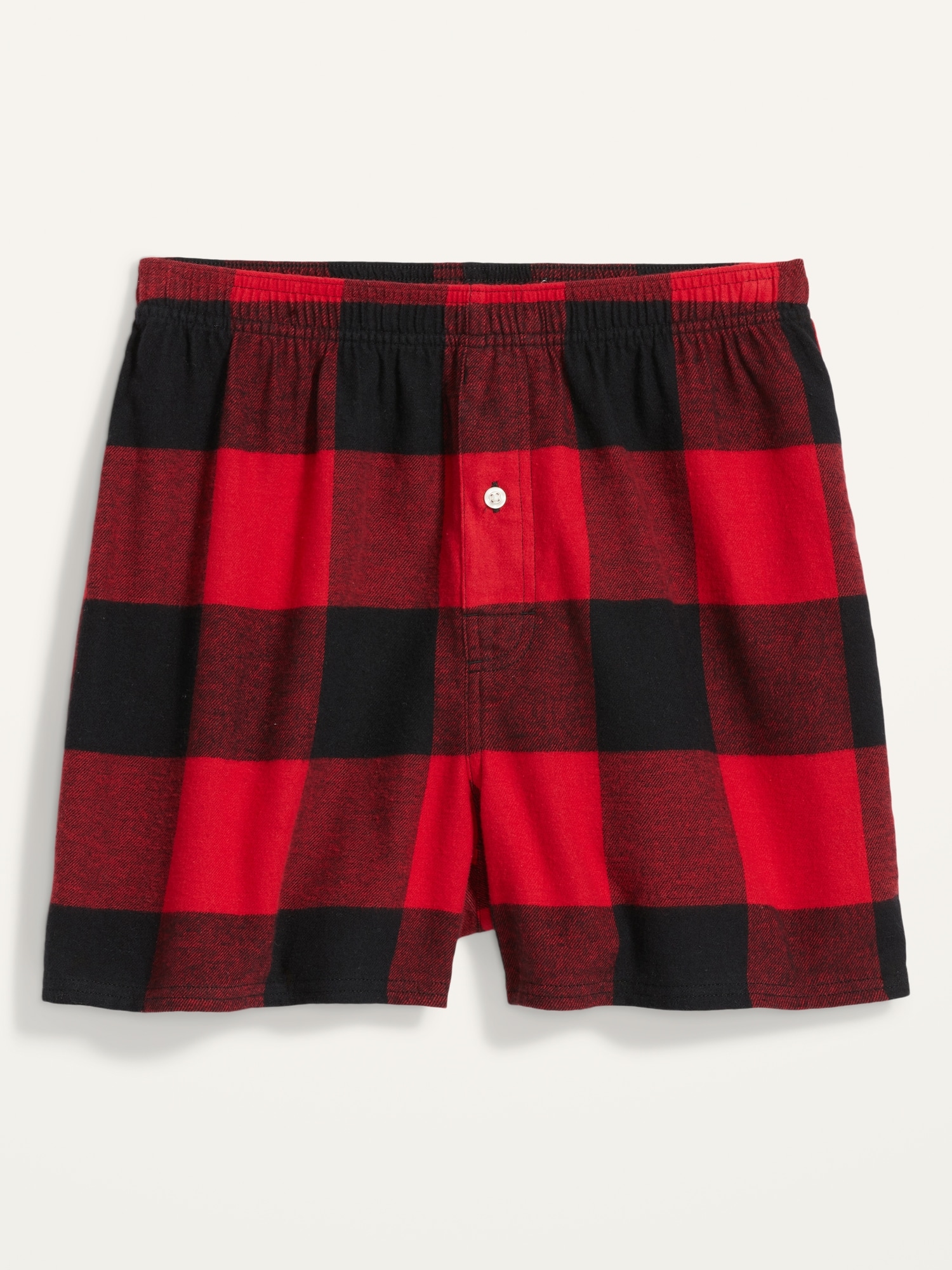 Matching Plaid Flannel Boxer Shorts for Men | Old Navy