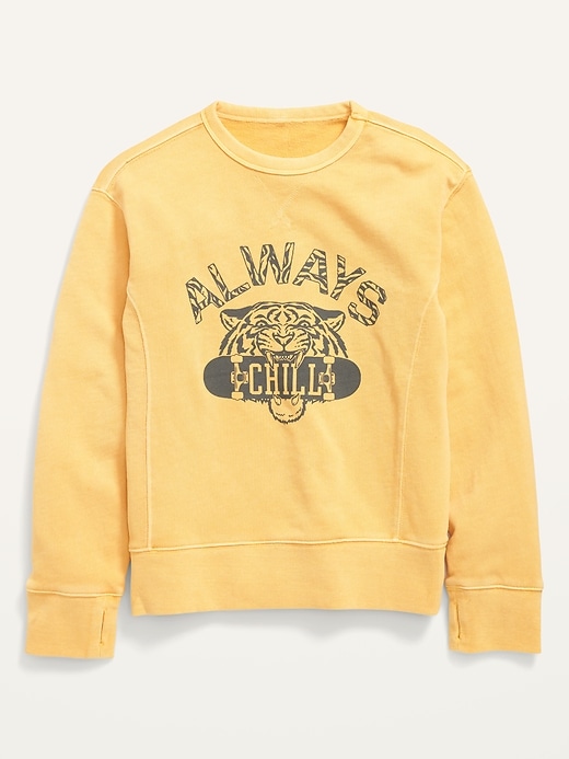 View large product image 1 of 1. Vintage Graphic Sweatshirt For Boys