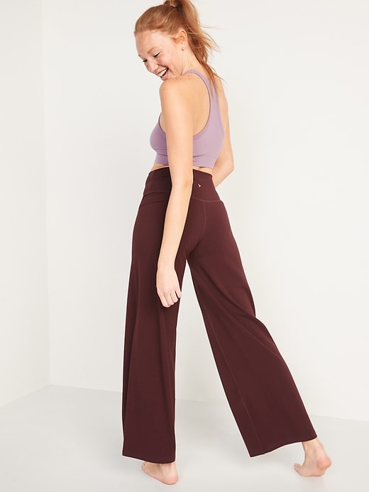 Image number 6 showing, Extra High-Waisted PowerChill Wide-Leg Pants