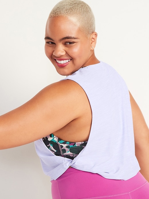 Image number 2 showing, Breathe ON Side-Twist Sleeveless Top
