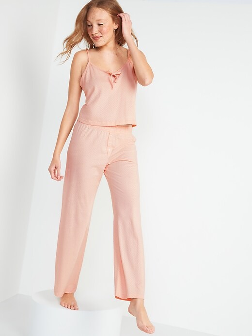 Image number 5 showing, Pointelle-Knit Cami Pajama Set