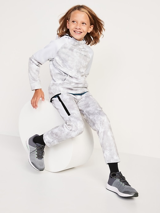 View large product image 2 of 4. Techie Fleece Tapered Sweatpants For Boys