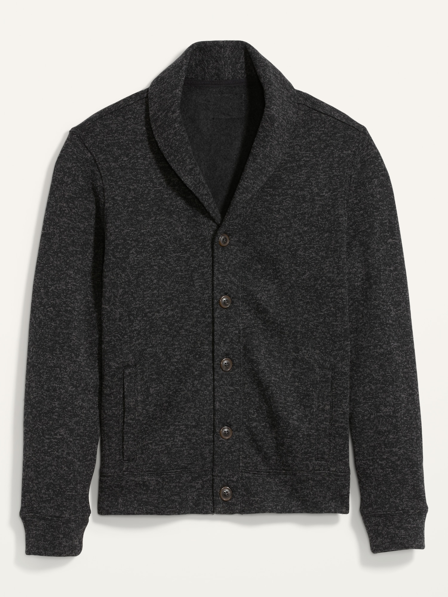 Sweater-Fleece Button-Front Cardigan | Old Navy