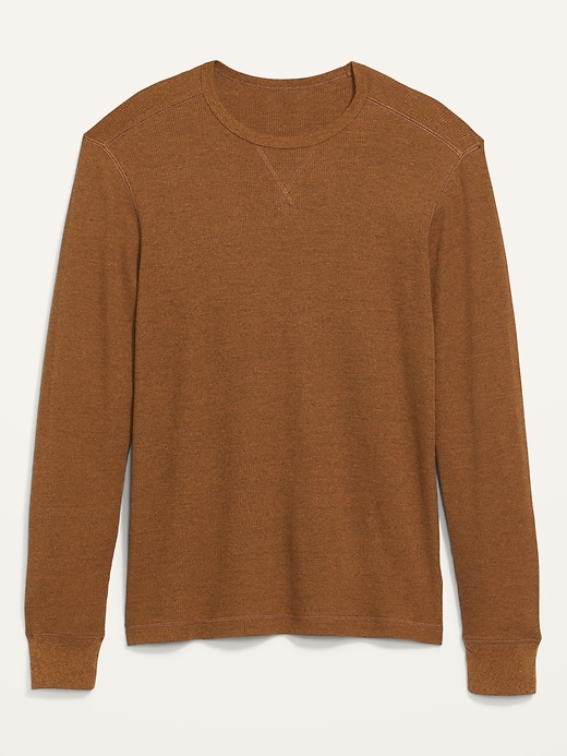 Old Navy Thermal-Knit Long-Sleeve T-Shirt for Men. 1