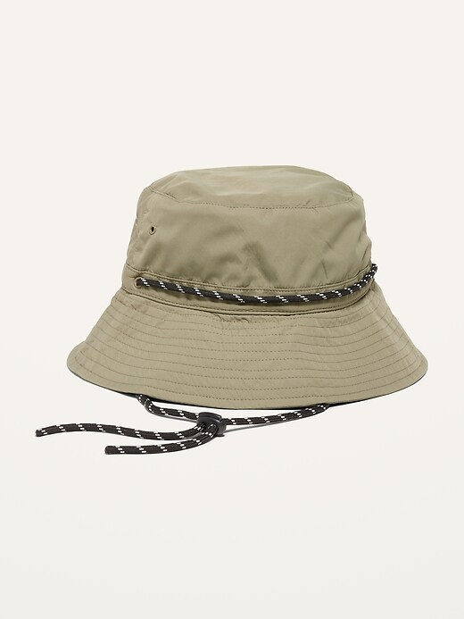 View large product image 1 of 1. Gender-Neutral Water-Resistant Bucket Hat for Adults