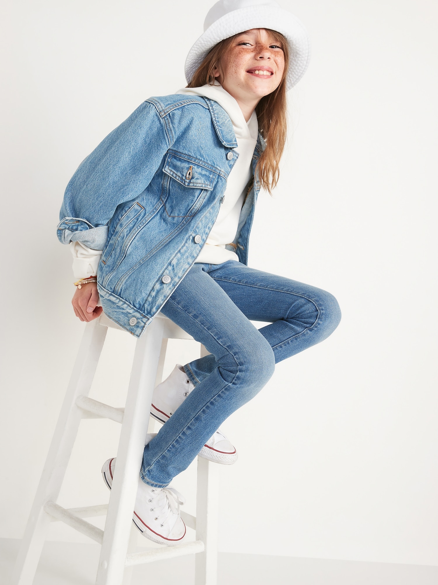 Wow Skinny Pull-On Jeans for Girls | Old Navy
