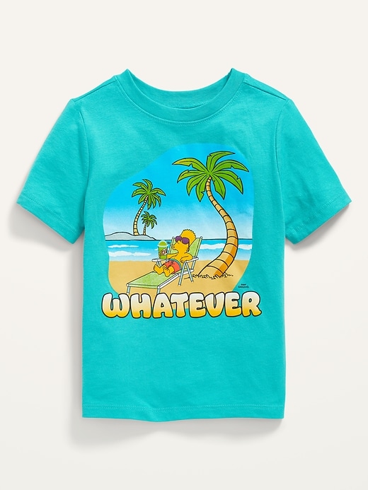 View large product image 1 of 1. The Simpsons&#153 Bart "Whatever" Unisex Graphic T-Shirt for Toddler