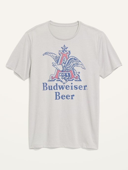 View large product image 2 of 2. Budweiser&#174 Beer Gender-Neutral Graphic T-Shirt for Adults