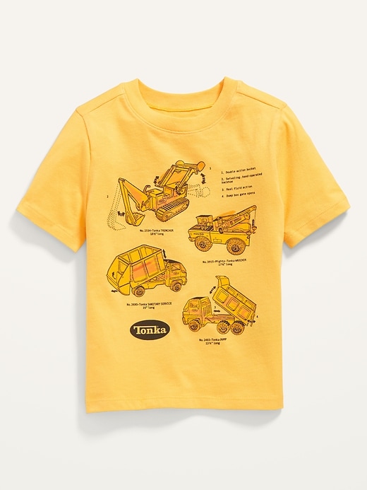 View large product image 1 of 2. Tonka&#174 Toys Unisex Graphic T-Shirt for Toddlers