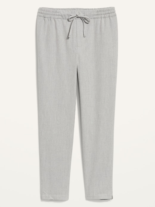 High-Waisted Brushed-Twill Ankle Pants for Women | Old Navy