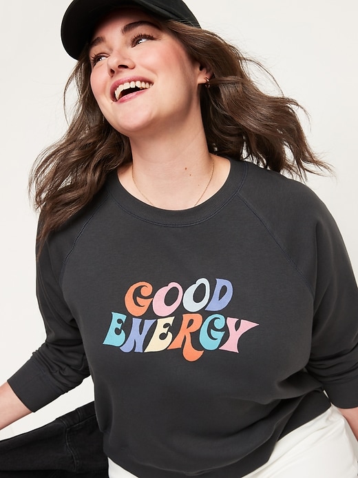 Image number 7 showing, Vintage Graphic Sweatshirt for Women