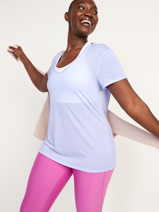 Image number 1 showing, UltraLite Scoop-Neck Performance Top for Women