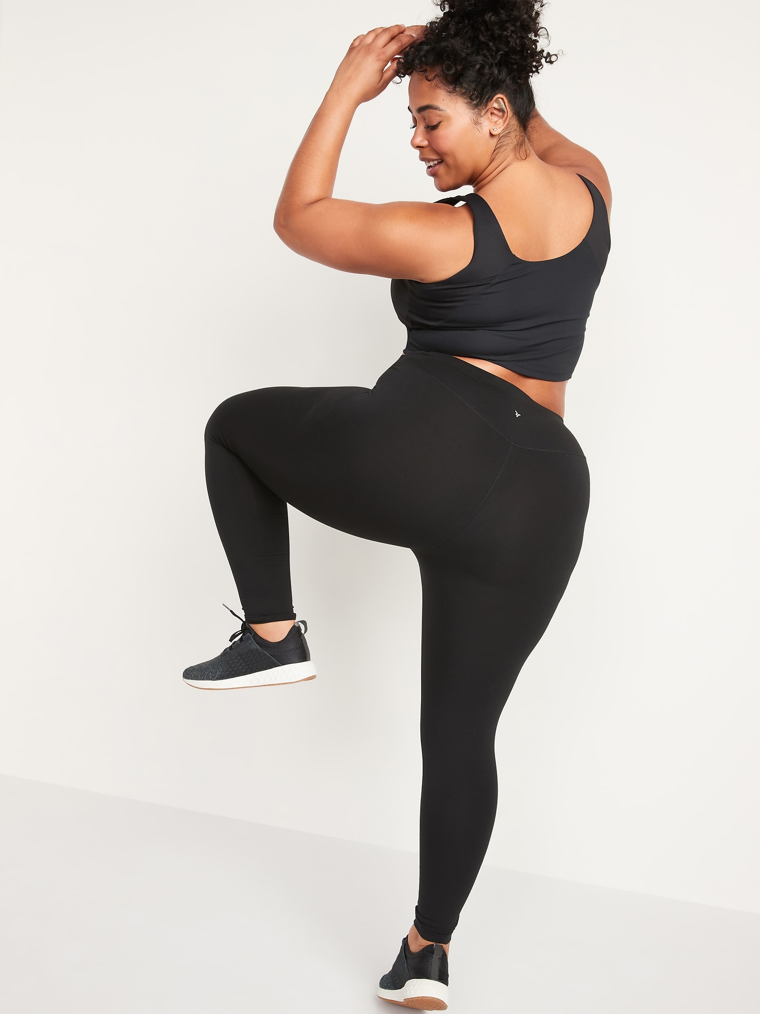 Old Navy Active Go Dry Black Leggings - $12 (60% Off Retail) - From chels