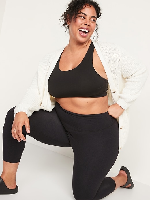 Image number 8 showing, Extra High-Waisted PowerChill Cropped Leggings for Women
