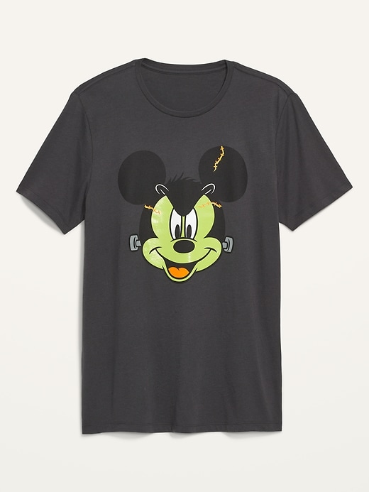 View large product image 2 of 2. Disney&#169 Mickey Mouse Gender-Neutral Matching Halloween T-Shirt for Adults