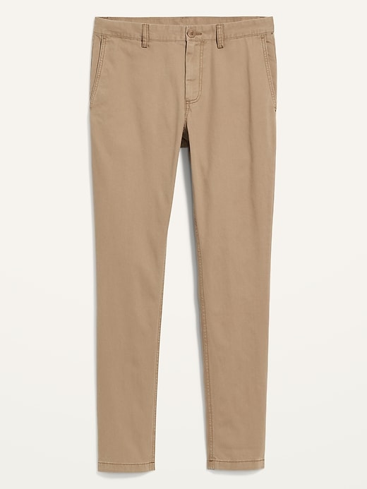 View large product image 2 of 2. Skinny Lived-In Khaki Non-Stretch Pants