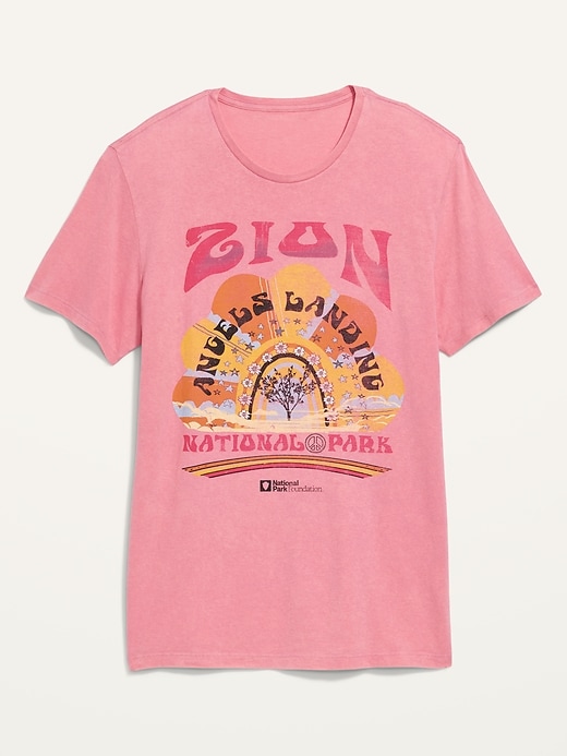 View large product image 2 of 2. Zion National Park Gender-Neutral Graphic T-Shirt for Adults