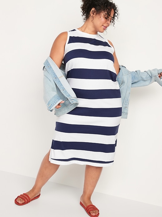 Image number 7 showing, Striped Midi Dress