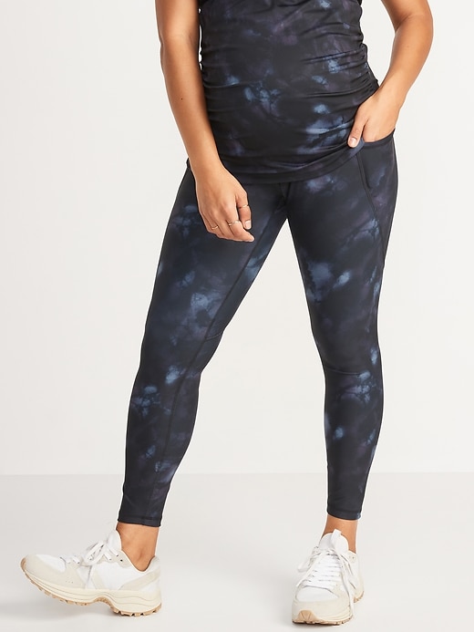 Maternity Leggings With Side Pockets