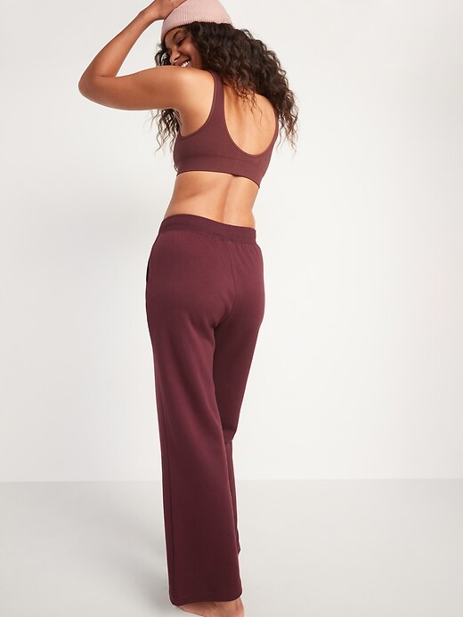 Image number 6 showing, Extra High-Waisted Logo-Graphic Sweatpants for Women