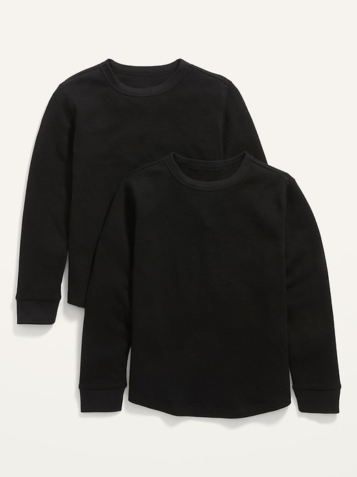 トップス UNUSED WASHED THERMAL size2 Black New Era - Men's Thermal Full-Zip Hoodie – Threadfellows