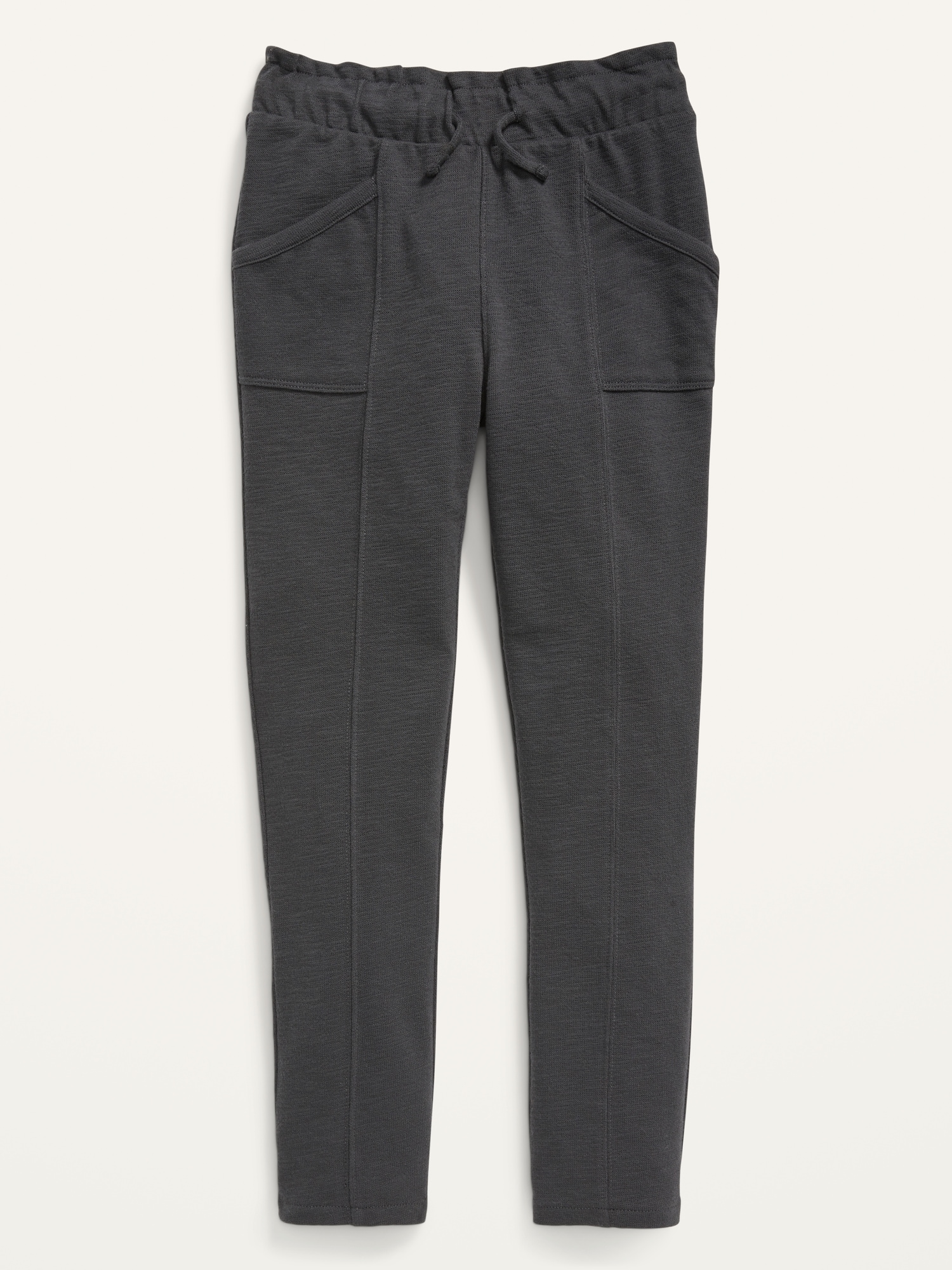 SlubKnit Drawstring Utility Pants for Girls Old Navy