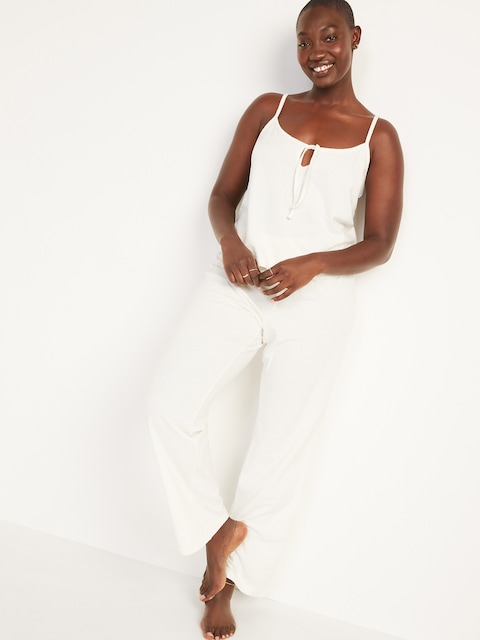 Pointelle-Knit Cami Pajama Set