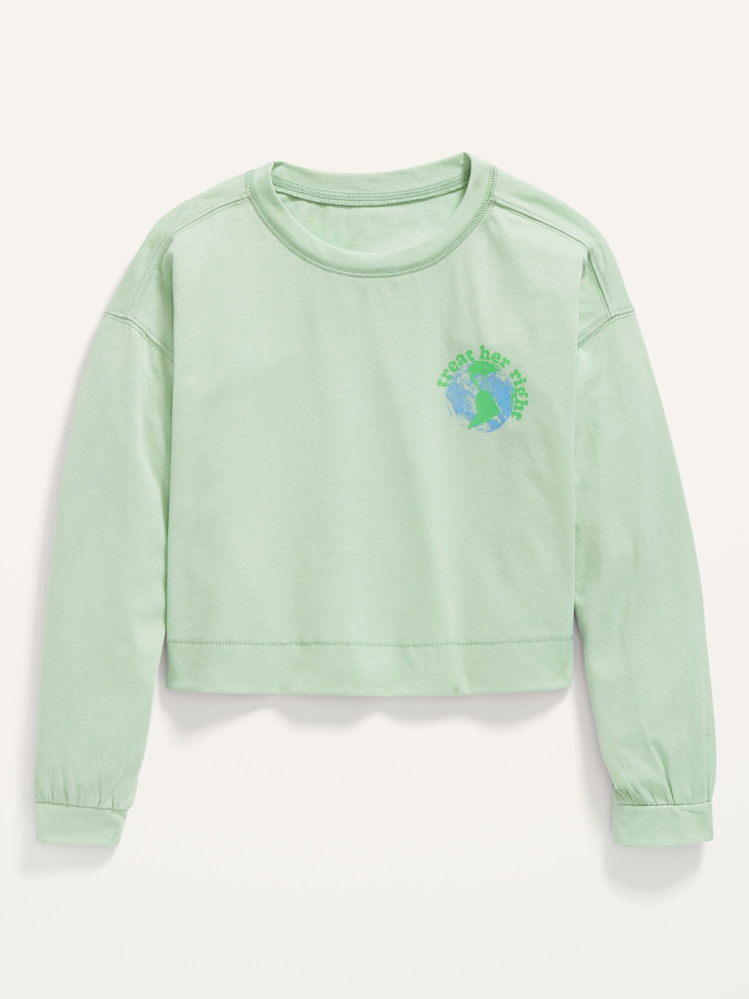 Graphic Vintage LongSleeve TShirt for Girls Old Navy