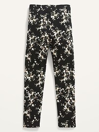 Printed Built-In Tough Full-Length Leggings for Girls