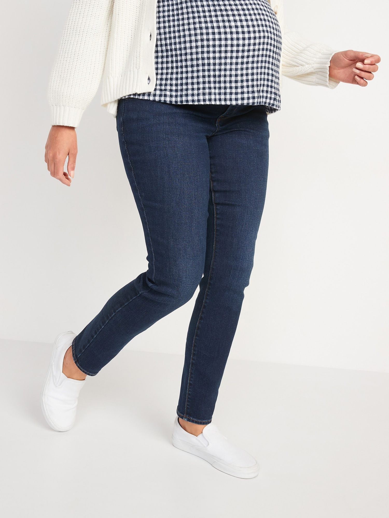 Old Navy Maternity Front Low Panel Pop Icon Skinny Jeans