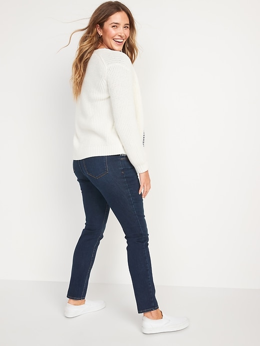 Image number 2 showing, Maternity Front Low Panel Pop Icon Skinny Jeans