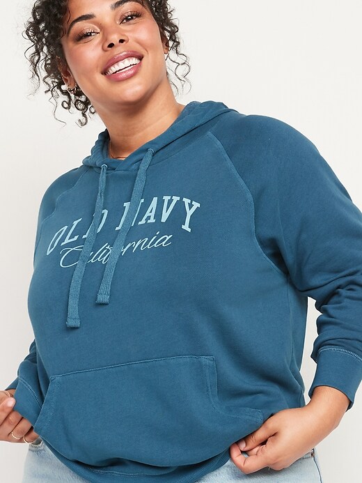 Image number 4 showing, Logo-Graphic Pullover Hoodie for Women