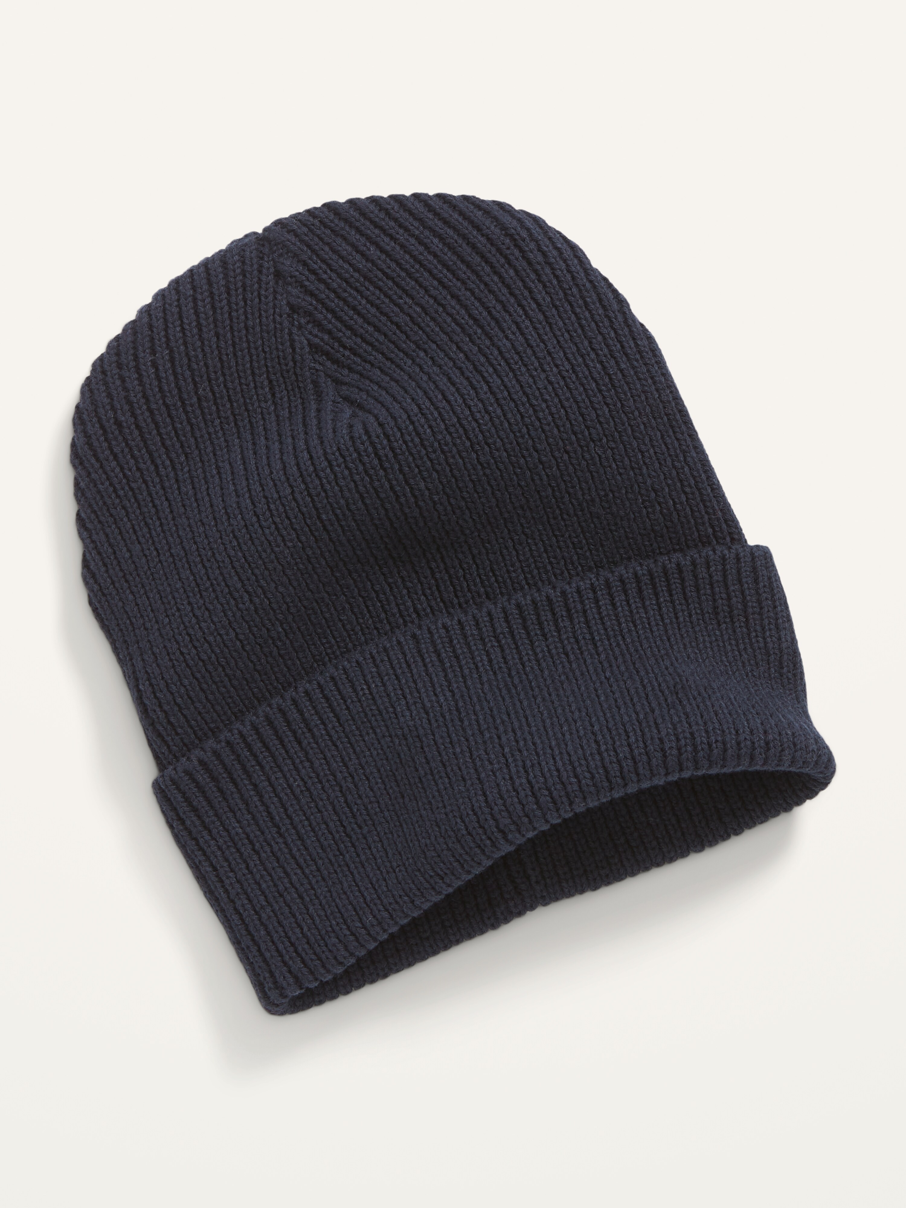 Rib-Knit Wide-Cuff Gender-Neutral Beanie Hat for Adults | Old Navy