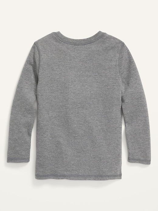 Thermal-Knit Unisex Long-Sleeve T-Shirt for Toddlers | Old Navy