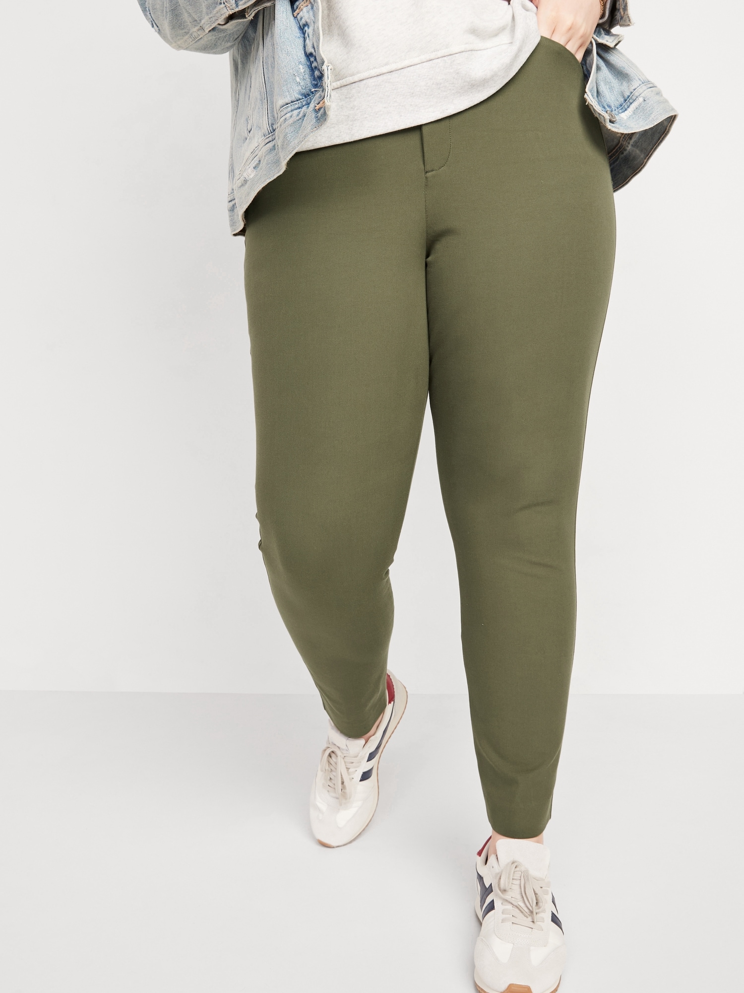 old navy pixie pants khaki