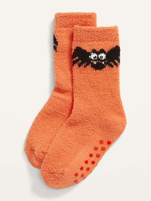 View large product image 1 of 1. Unisex Cozy Halloween Socks for Toddler & Baby