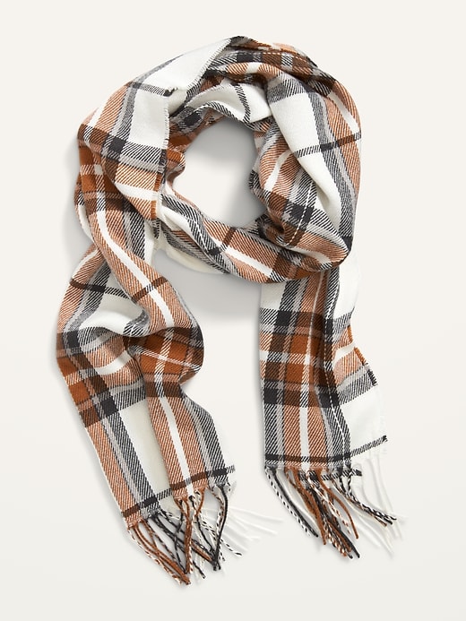 View large product image 1 of 1. Cozy Flannel Scarf