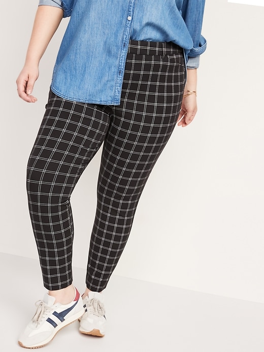 Image number 7 showing, High-Waisted Printed Pixie Skinny Ankle Pants