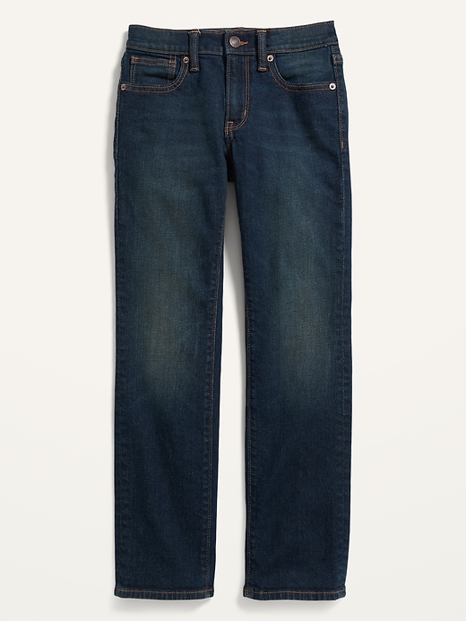 Old Navy Built-In Flex Straight Jeans for Boys. 1