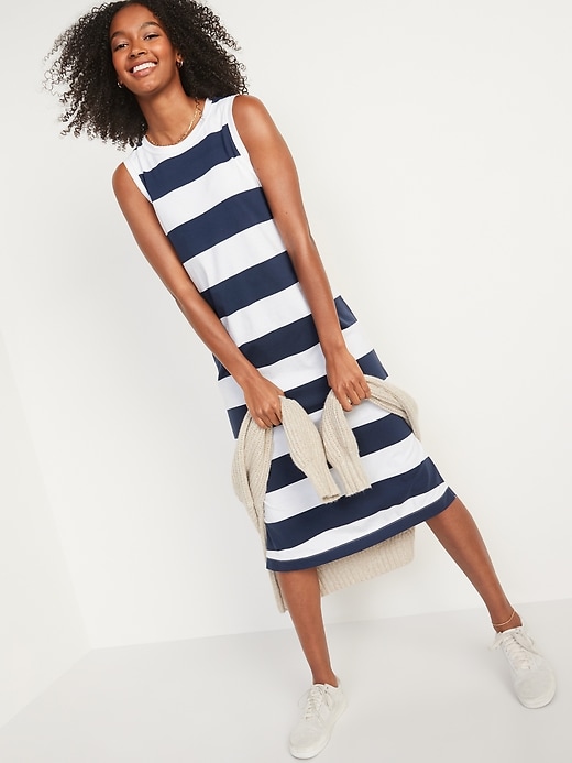 Image number 5 showing, Striped Midi Dress