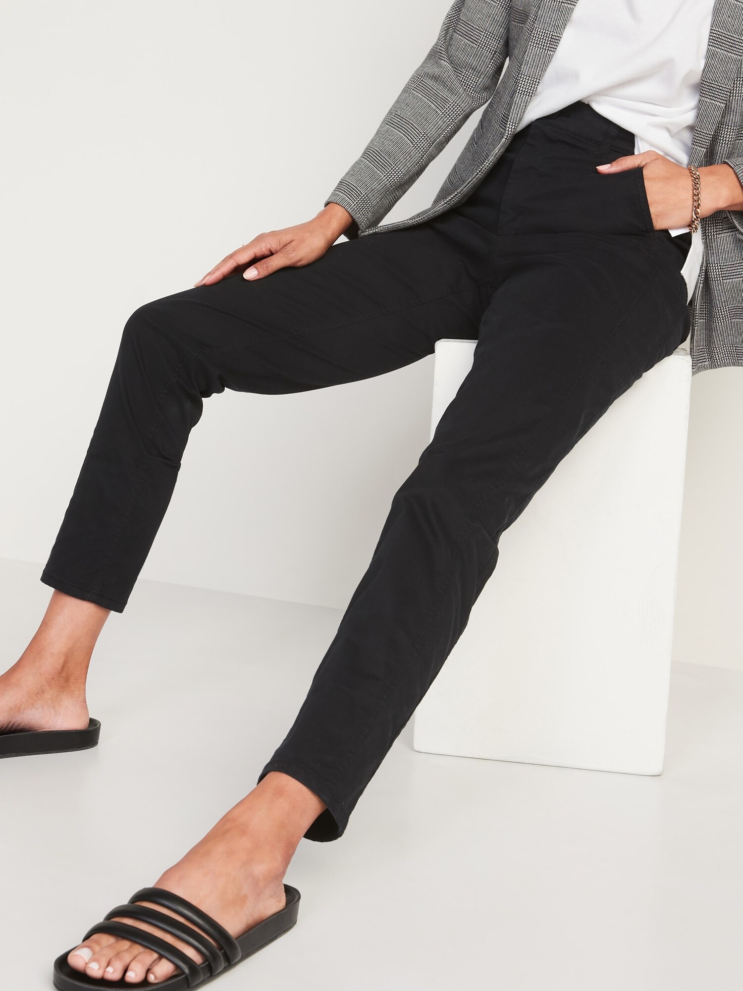 High-Waisted O.G. Straight Chino Pants 